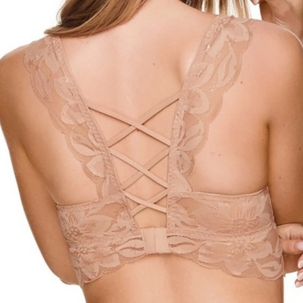 VICTORIA’S SECRET PINK PUSH UP BRA Longline Line Women’s Small S